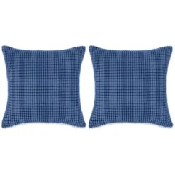 6x Deko-Kissen 45x45 Cm Rubinrot -CLP 009751f0 5d1d 4b95 b848 960ba172649d