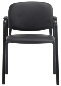 4er Set Besucherstühle Ken PRO Kunstleder Schwarz -CLP 00eb90c9 7b5a 4253 b2ee dcaa48ad4714