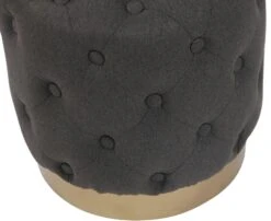 Sitzhocker Naila Stoff Dunkelgrau -CLP 01784f47 6fcf 41d8 9c21 c5f8372ebbe4