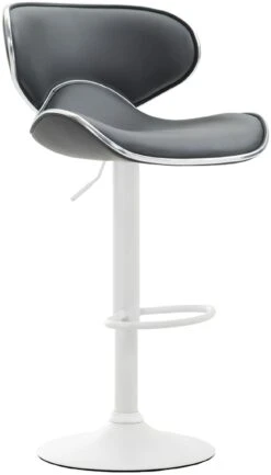 Barhocker Las Vegas V2 Weiß Grau