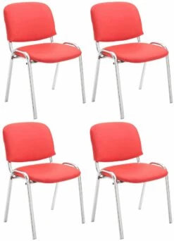 4er Set Stühle Ken C Kunstleder Braun 11 4er Set Stühle Ken C Kunstleder Braun -CLP 0982f346 2c79 4532 9454 4f50449ed315 2