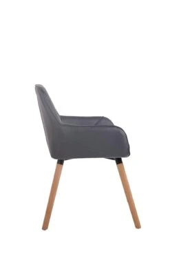 Esszimmerstuhl Wellington Kunstleder Natura Schwarz -CLP 09dc5610 612c 4d3d 8181 e30f3da7e65e