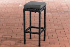 Barhocker Alia 5mm Anthrazit Schwarz