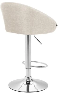 2er Set Barhocker Miami V2 Stoff Chrom Creme -CLP 0cd13dfd 408a 42b7 b414 3a89f3a2d53f