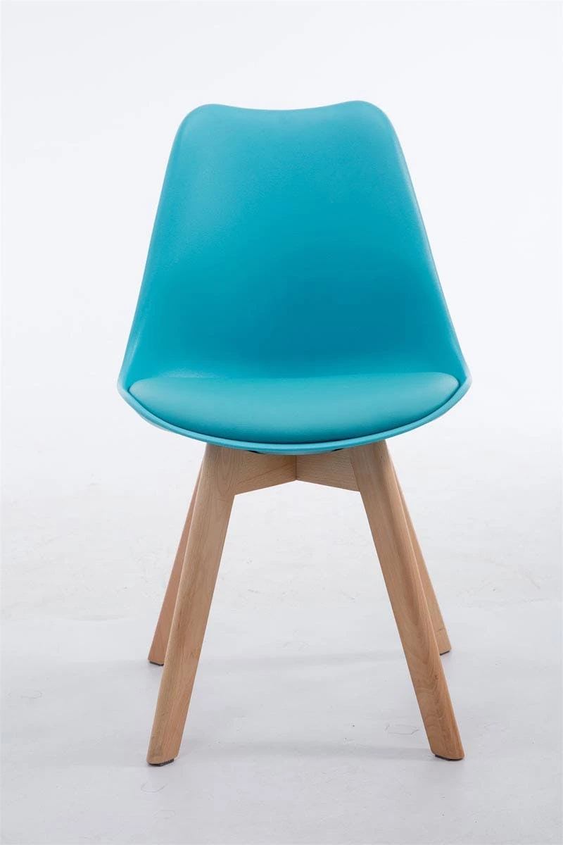 Besucherstuhl Borneo V2 Natura Kunstleder Blau 5 Besucherstuhl Borneo V2 Natura Kunstleder Blau – Bild 5