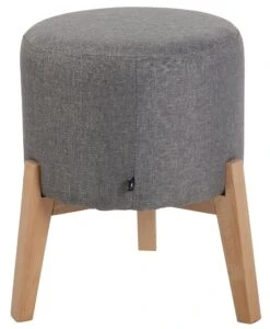 Sitzhocker Emmen Stoff Grau -CLP 0f00a3aa 3d42 40c8 8af2 a8495ecf0e70