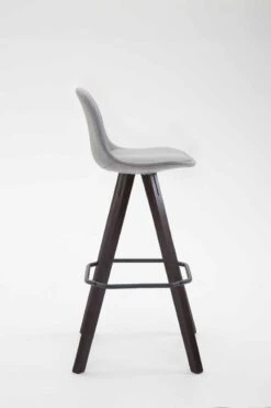 Barhocker Franklin Stoff Square Cappuccino Grau -CLP 120b804e c922 45e5 9469 6b4c0d73e89f