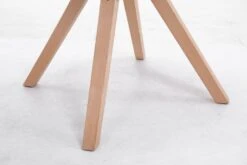 Besucherstuhl Toulouse Stoff Natura Square Blau -CLP 12ac3a78 0687 4e34 85fd 1d75d85158bf