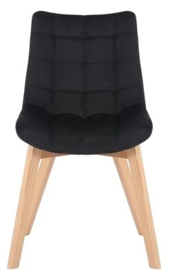 2er Set Esszimmerstühle Passaic Samt Schwarz -CLP 12b90844 ad24 4b86 984a 9748b1c5ae8d