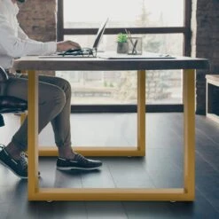 2x Tischbeine Velden 90 Cm Gold 12 2x Tischbeine Velden 90 Cm Gold -CLP 1403c6de 1431 48bc 9757 a1bfb156200b