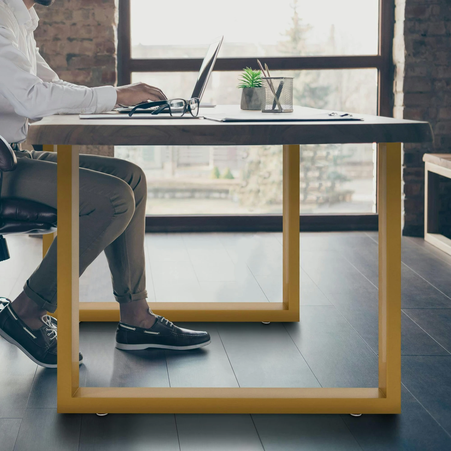 2x Tischbeine Velden 90 Cm Gold 6 2x Tischbeine Velden 90 Cm Gold – Bild 6