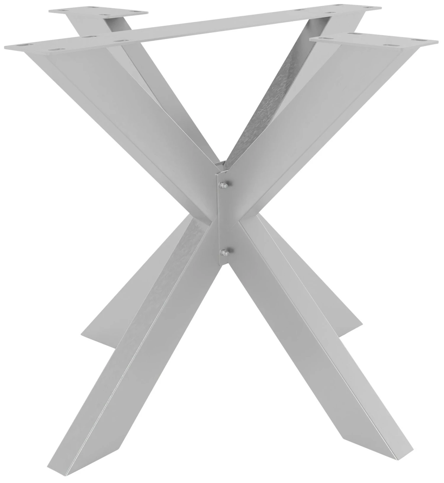 Tischbeine Duncan L85xB85xH71 Cm Edelstahl 1 Tischbeine Duncan L85xB85xH71 Cm Edelstahl