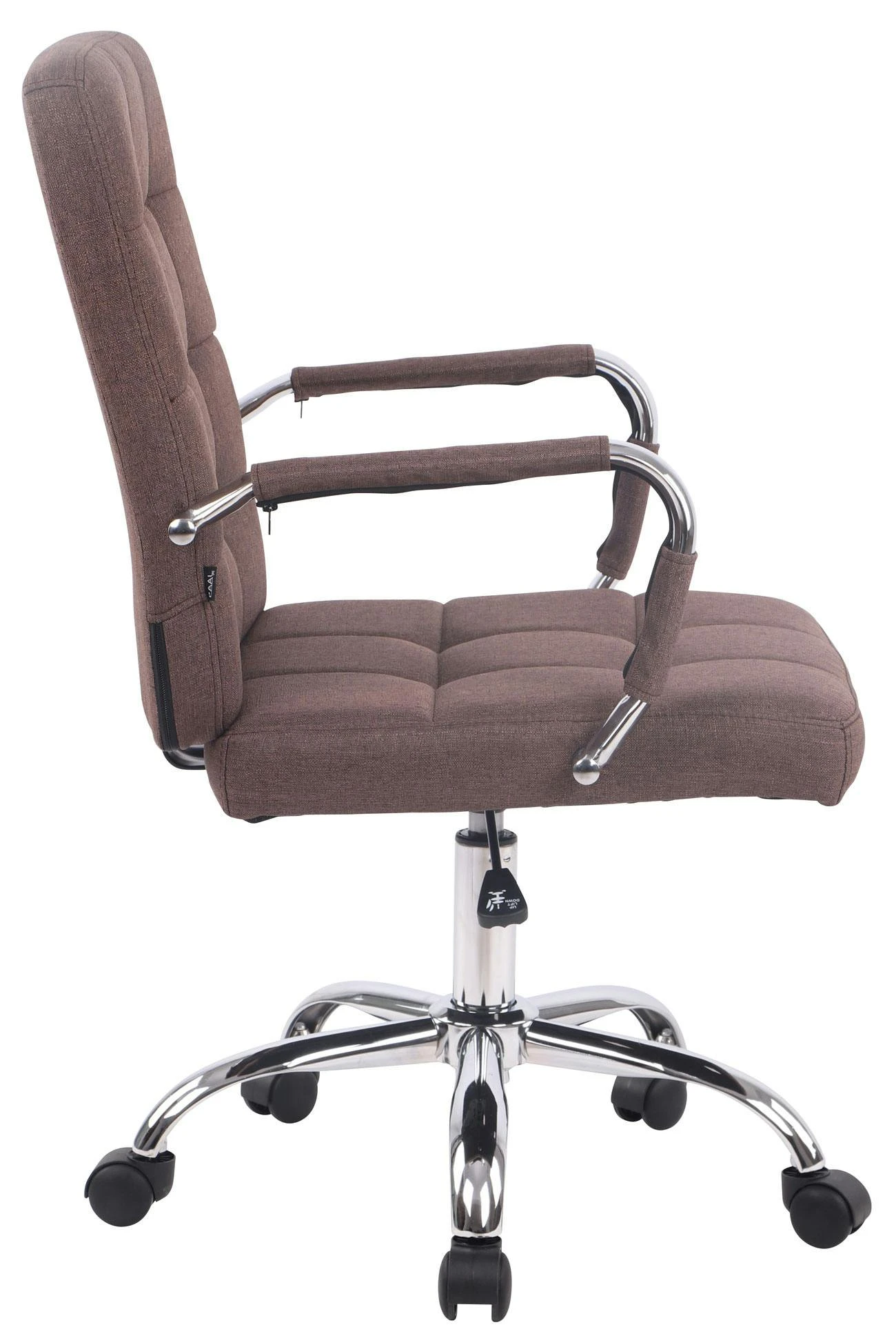 Bürostuhl Deli PRO Stoff Braun 7 Bürostuhl Deli PRO Stoff Braun – Bild 7