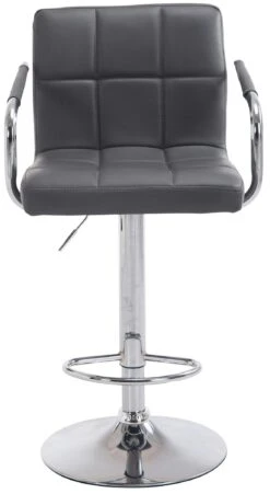2er Set Barhocker Lucy V2 Chrom Grau -CLP 1962a546 ff9b 46ff 98d0 12f5c070286d