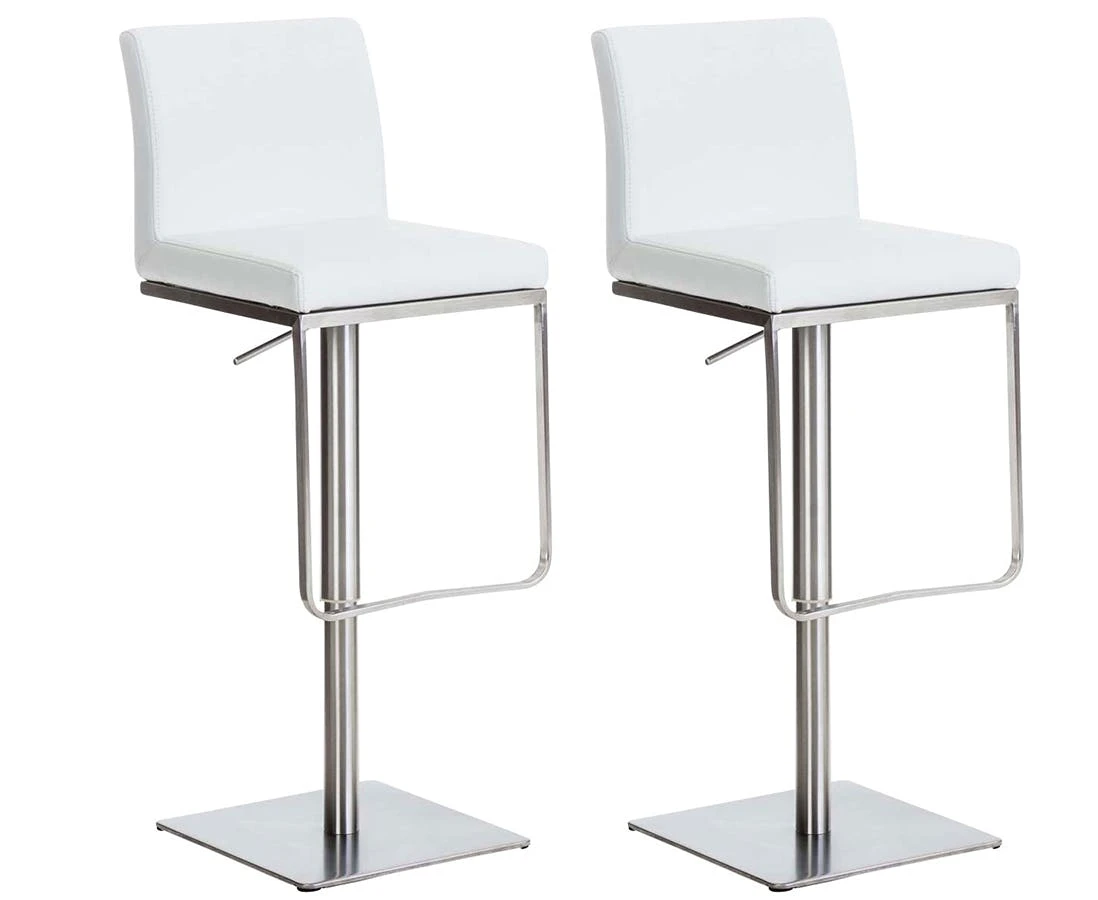 2er Set Barhocker Panama E Kunstleder Schwarz 4 2er Set Barhocker Panama E Kunstleder Schwarz – Bild 4