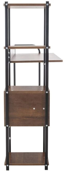 Schreibtisch Widnes Walnuss/schwarz -CLP 19ffe5f9 8b7c 4b09 8622 f965af330e92