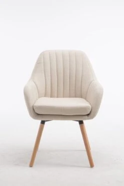 Stuhl Florian Stoff Natura (eiche) Creme -CLP 1dd47327 d308 465a b898 8c71c706360d