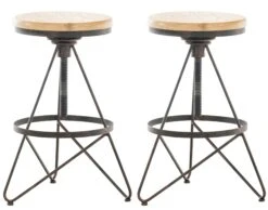 2er Set Barhocker Karla Silber -CLP 22331644 a9e6 4ba3 a6df 1e5532958b3f