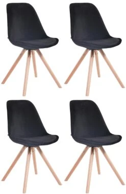 4er Set Stühle Toulouse Samt Rund Natura Creme -CLP 22acba38 5bbd 47a1 a8af fbce1bc67c1c 2