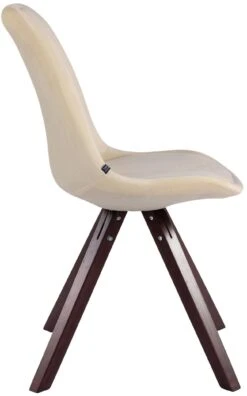 4er Set Stühle Toulouse Samt Square Cappuccino Creme -CLP 23db7a01 ca4a 463e af24 4b538d099929