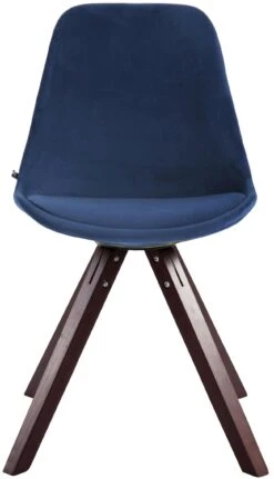 4er Set Stühle Toulouse Samt Square Cappuccino Blau -CLP 28083681 e440 4922 b327 1d2a0b2b84a8