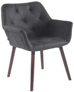 Esszimmerstuhl Wellington Kunstleder Walnuss Schwarz -CLP 298fd0b5 dee8 4616 8170 904e9b200a56