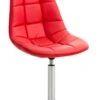 Stuhl Emil Kunstleder Rot