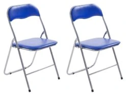 2er Set Klappstuhl Felix Blau/schwarz -CLP 2b123aaf a22d 43b0 86b7 2bc35493317f 1