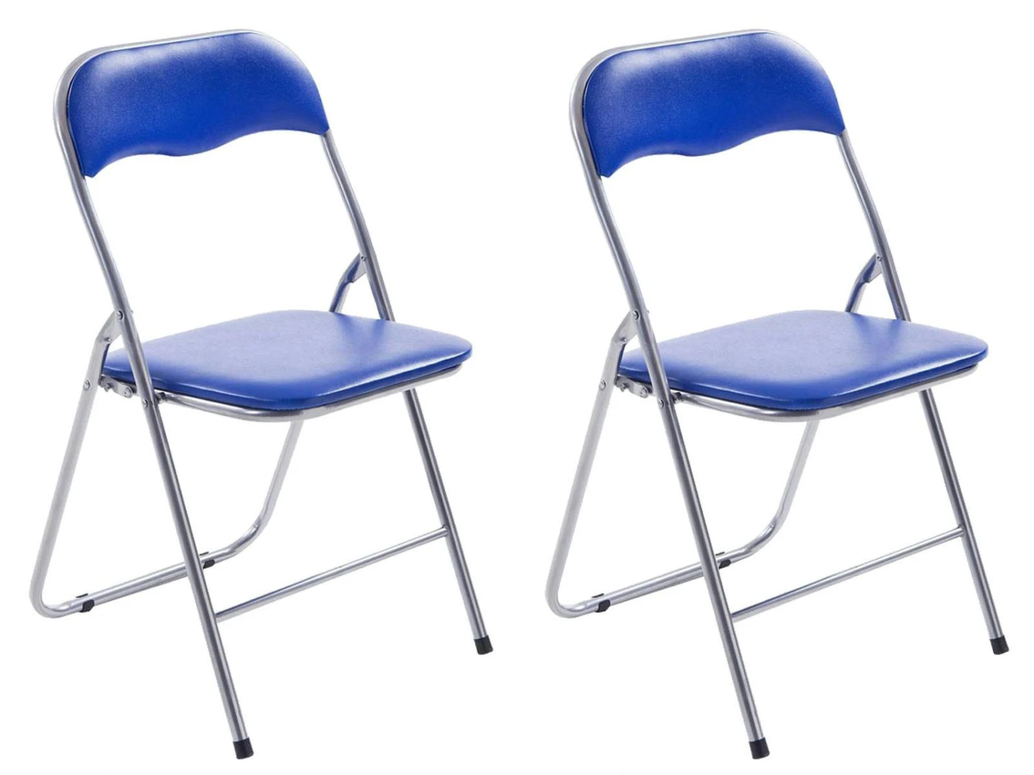 Klappstuhl Felix Blau/silber 3 Klappstuhl Felix Blau/silber – Bild 3