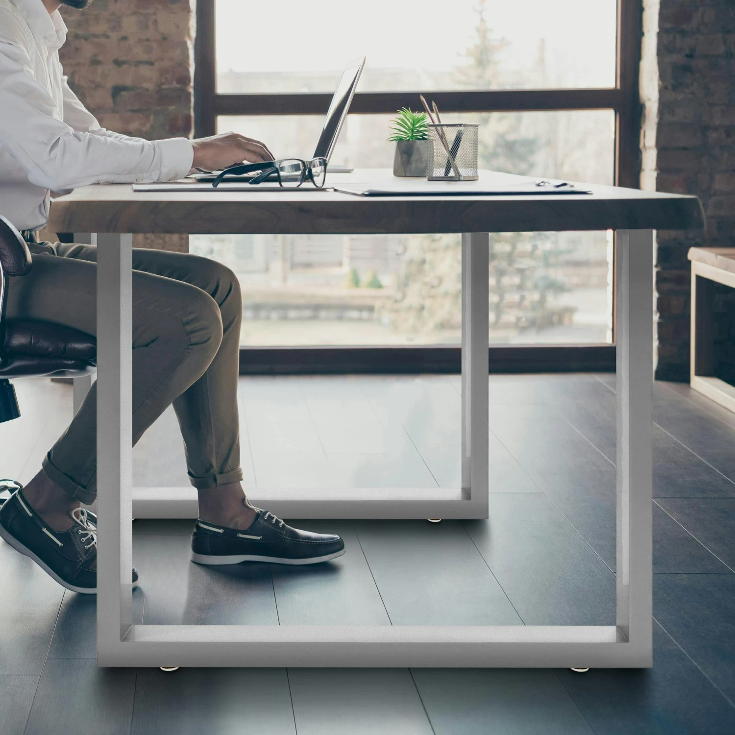 2x Tischbeine Velden 90 Cm Edelstahl 6 2x Tischbeine Velden 90 Cm Edelstahl – Bild 6