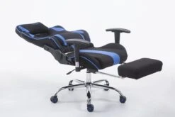 Racing Bürostuhl Limit Stoff Mit Fußablage Schwarz/blau -CLP 2c05a551 6d8d 422f 8757 8c89cb953697