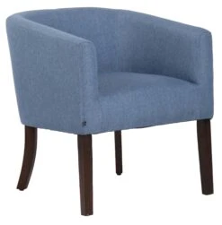 Sessel Nemea Stoff Antik Blau