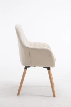 Stuhl Florian Stoff Natura (eiche) Creme -CLP 2e437ec5 26ef 42f0 aa54 0043ccbf5c3c