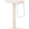 Barhocker Lameng Kunstleder W78 Weiß