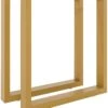 2x Tischbeine Velden 70 Cm Gold