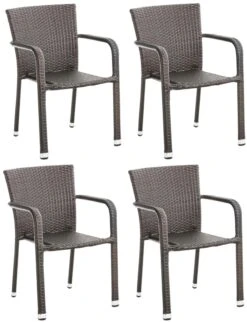 4er Set Stapelstühle Jones Schwarz -CLP 3f1b3ae6 e404 406e bc9c 23eeaa47a141 2