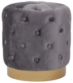 Sitzhocker Naila Stoff Grau -CLP 46ed581f bf2c 4927 92a5 03908064f5ed 1