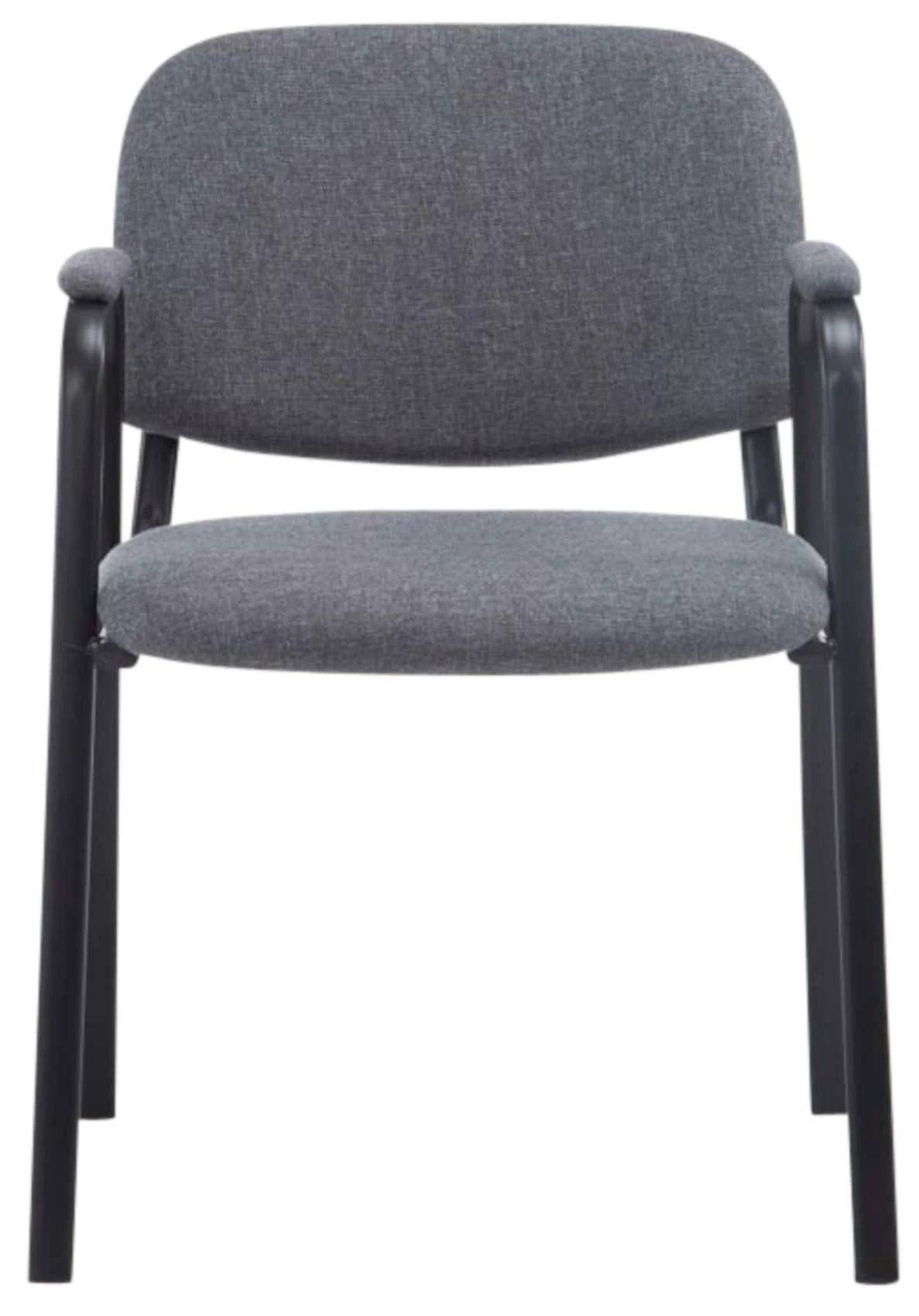 4er Set Besucherstühle Ken PRO Stoff Grau 7 4er Set Besucherstühle Ken PRO Stoff Grau – Bild 7
