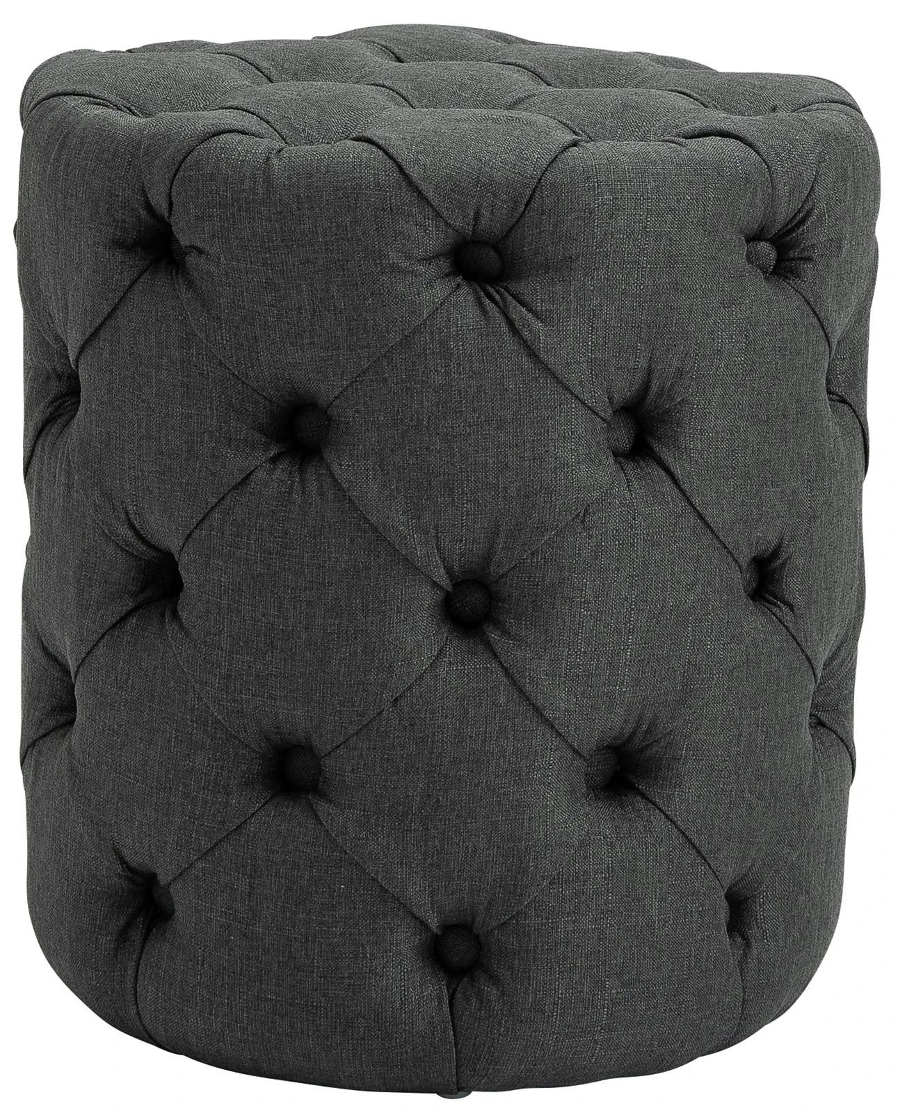 Sitzhocker Drancy Stoff M Dunkelgrau 1 Sitzhocker Drancy Stoff M Dunkelgrau