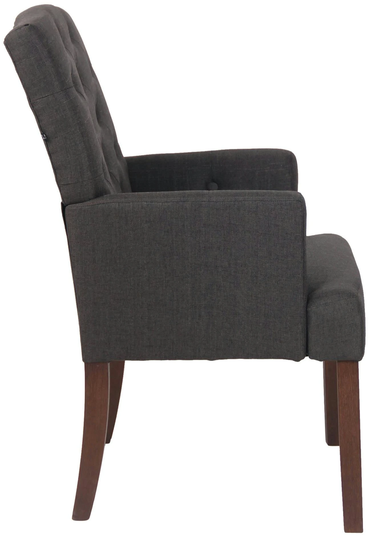 2er Set Stuhl Sugar Stoff Antik Dunkelgrau 7 2er Set Stuhl Sugar Stoff Antik Dunkelgrau – Bild 7