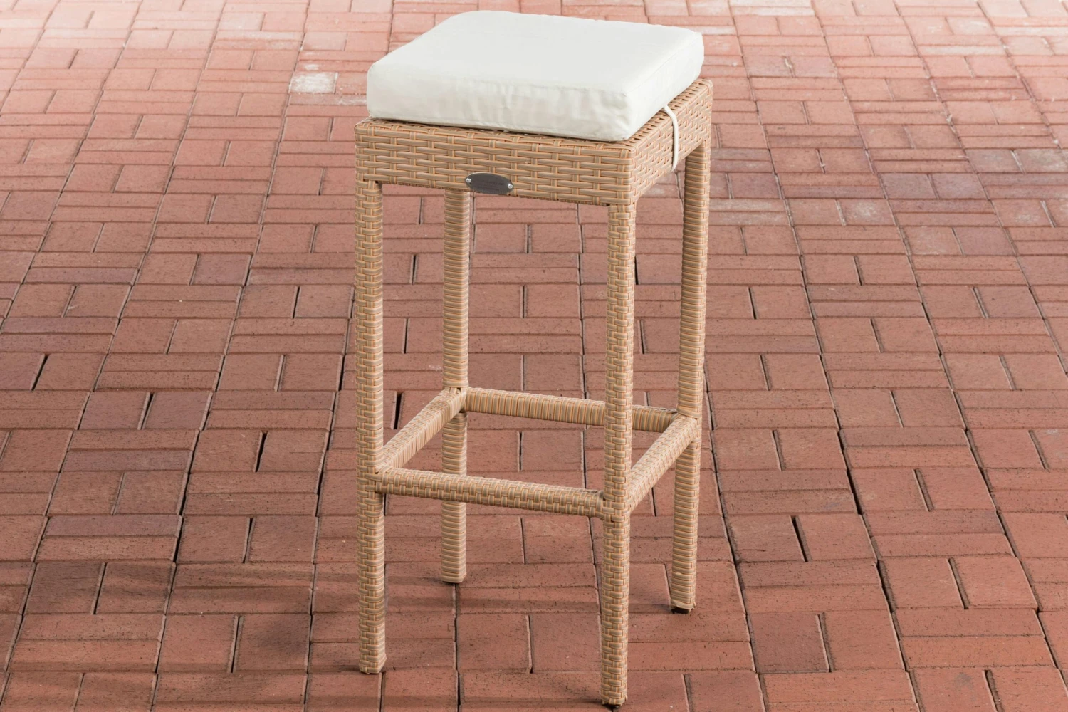 Barhocker Alia Cremeweiß Sand 1 Barhocker Alia Cremeweiß Sand