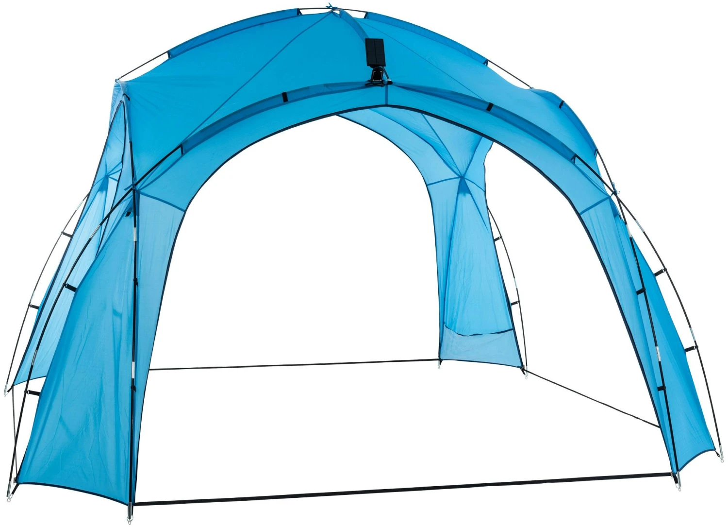 Partyzelt 3,5 X 3,5 M Blau 1 Partyzelt 3,5 X 3,5 M Blau