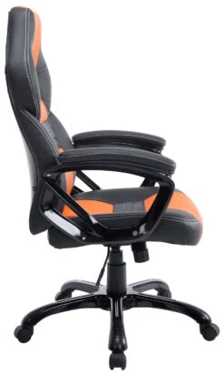 Bürostuhl Pedro Schwarz/orange -CLP 4fd12b31 9be6 4cfb 86da fddc85524327