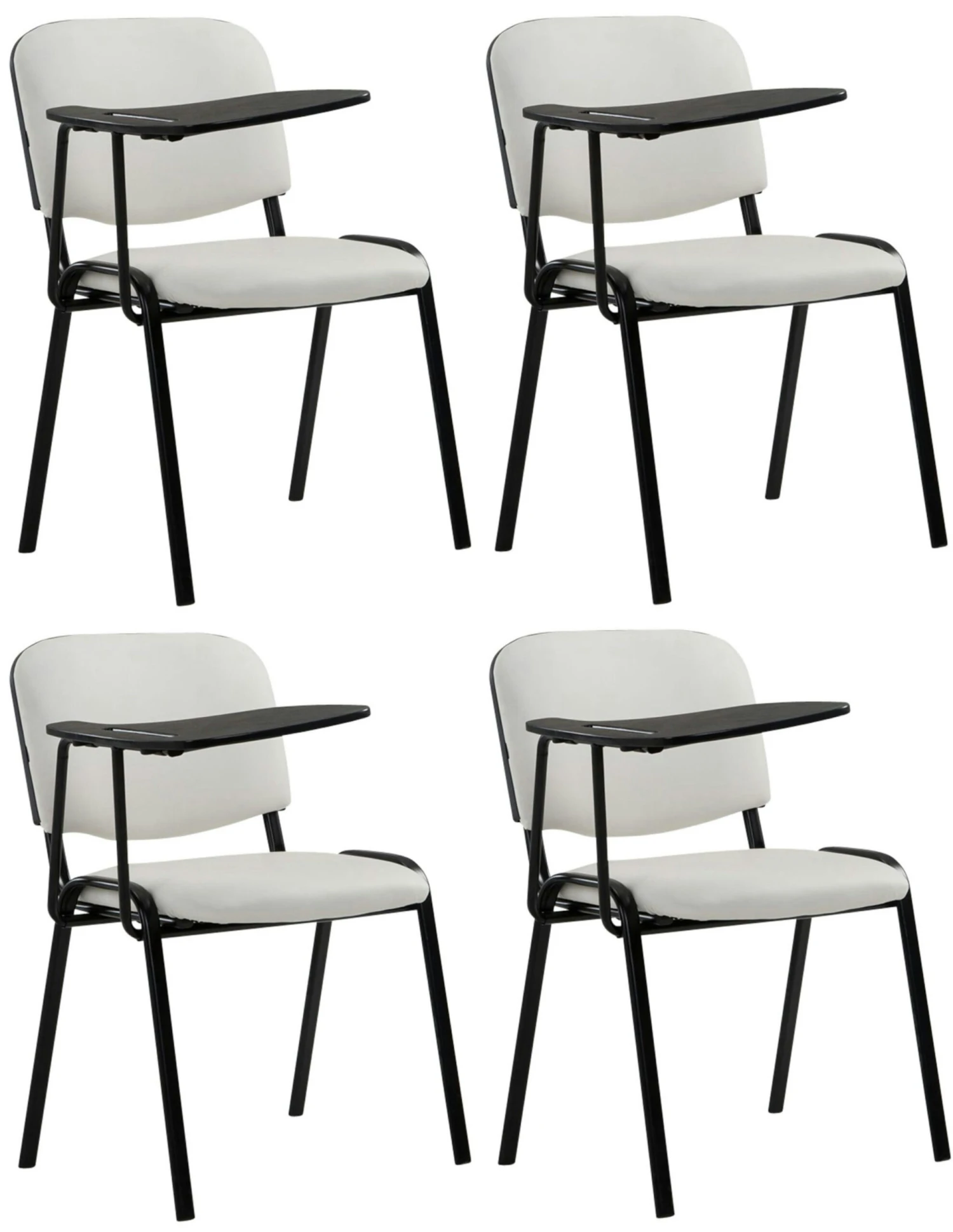 4er Set Stühle Ken Mit Klapptisch Kunstleder Braun 3 4er Set Stühle Ken Mit Klapptisch Kunstleder Braun – Bild 3