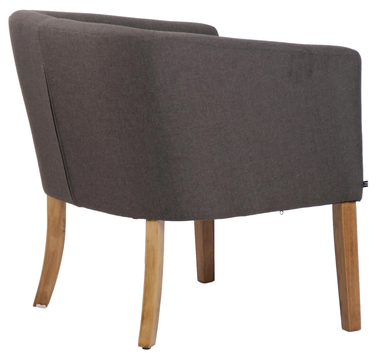 Sessel Nemea Stoff Antik-hell Dunkelgrau 4 Sessel Nemea Stoff Antik-hell Dunkelgrau – Bild 4