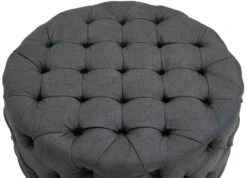 Sitzhocker Drancy Stoff XL Dunkelgrau -CLP 52e7d4b4 2652 4cfb a30c 7efe396e6b36