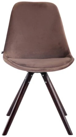 4er Set Stühle Toulouse Samt Rund Cappuccino (eiche) Braun 13 4er Set Stühle Toulouse Samt Rund Cappuccino (eiche) Braun -CLP 54cc827d f674 41e7 9362 665c6816d739