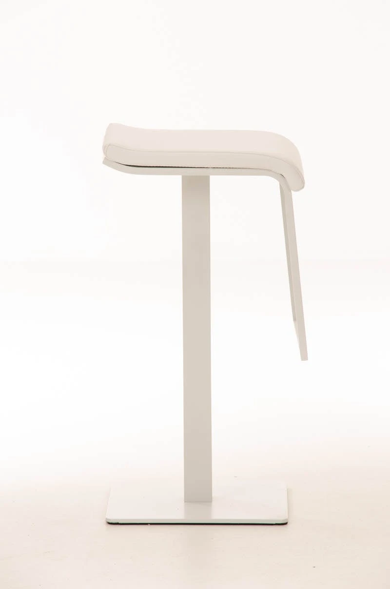 Barhocker Lameng Kunstleder W78 Weiß 7 Barhocker Lameng Kunstleder W78 Weiß – Bild 7