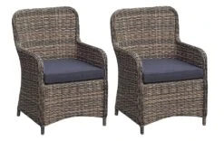 6er Set Sessel Sandnes Terrabraun Schwarz -CLP 5672e7b4 8c8b 4160 8837 b7c5451eeb32