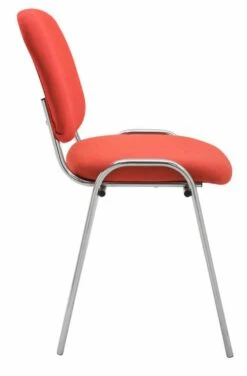 4er Set Stühle Ken C Stoff Rot -CLP 5865a5bb 9acf 4237 80c7 ab056e3088be